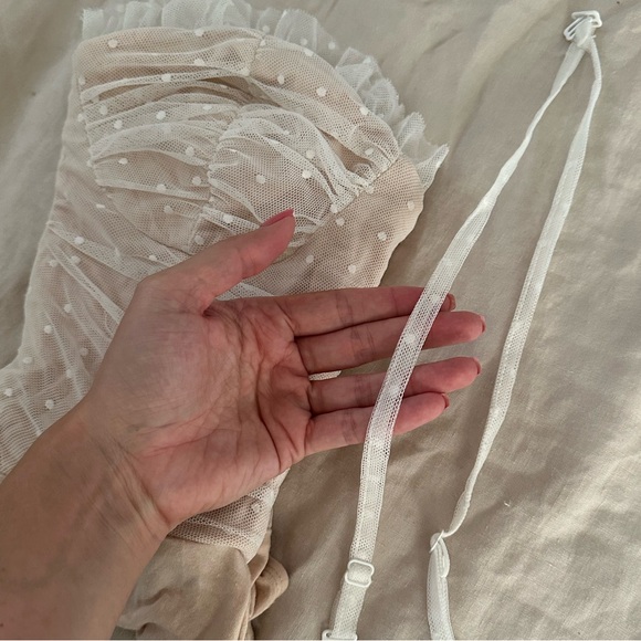 Showpo Polka-dot Strapless Bodysuit - Picture 7 of 8